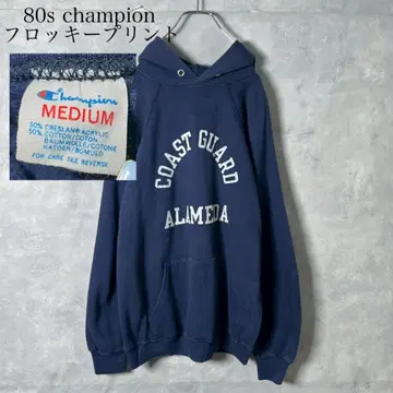 80s champion 트리코 태그 플로키 프린트 후디 PM68
