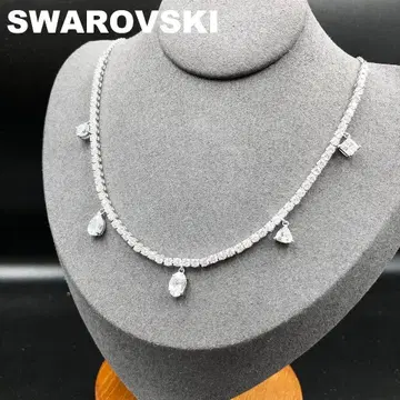 SWAROVSKI 목걸이 크리스탈 실버 Tennis Deluxe