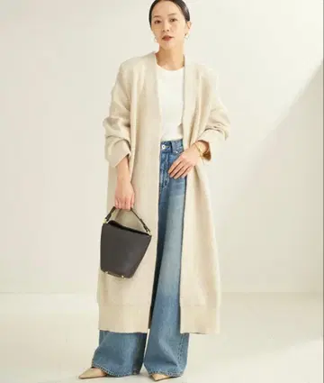 플라주 R'IAM 니트 코트 36