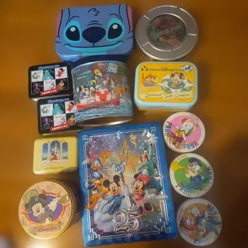 디즈니 25주년 기념 디즈니, 유니버셜, 파르케 에스파냐 빈 캔 세트