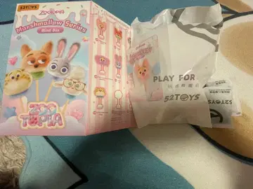 주토피아 마쉬멜로우 시리즈 플로키 블라인드 박스 피닉