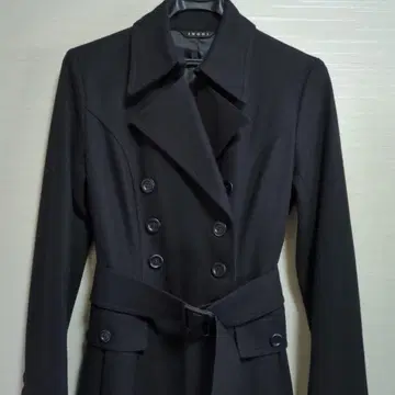 INGNI 블랙 트렌치코트 더블 브레스트 [컨디션 최상]