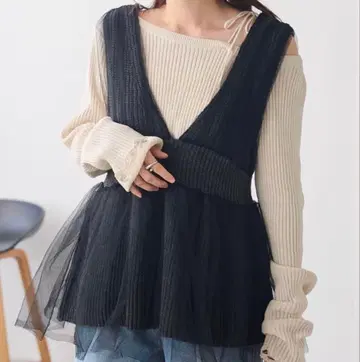 Kastane 튤 도킹 튜닉