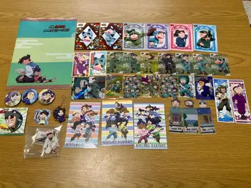 닌타마 란타로 굿즈 모음 (아크릴 스탠드, 캔뱃지, 브로마이드 등)