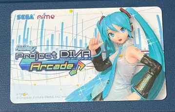 aime 카드 하츠네 미쿠 project DIVA arcade