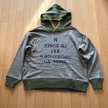 큐브 슈가 맨투맨 풀오버 후드티