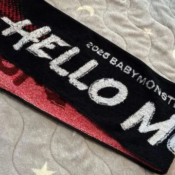 HELLO MONSTER BABYMONSTER 2025 타월