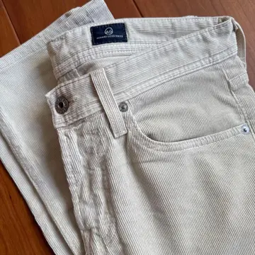 AG 코듀로이 슬림 스트레이트 데님
