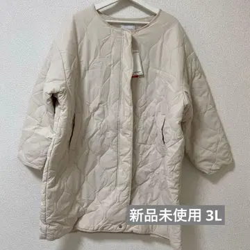 시마무라 Lutique 3L 퀼팅 아우터 롱 아우터