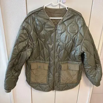 ZARA 퀼팅 리버서블 자켓