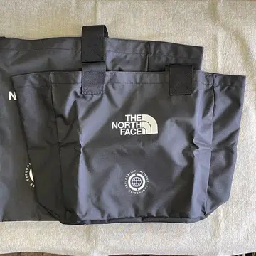 THE NORTH FACE 블랙 토트백 세트