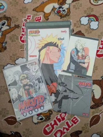 NARUTO 엽서 책받침 혜택 DVD