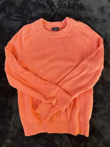 GAP 핑크 크루넥 니트