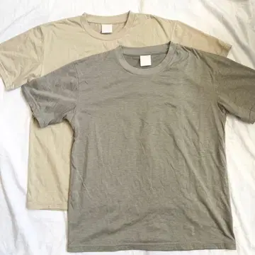 새상품급 DAIWA 다이와 T셔츠 무지 베이직 2장 세트
