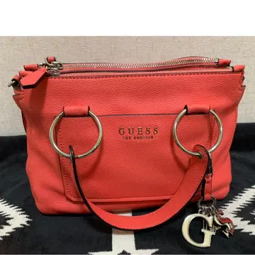 GUESS 오렌지 숄더백