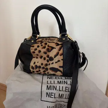 레오파드 무늬 레오파드 가죽 숄더백