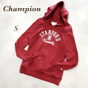 Champion / US 구제 의류 레어 스탠퍼드 대학 후드티 S