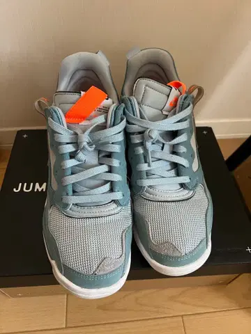 조던 스카이블루 메쉬 스웨이드 스니커즈