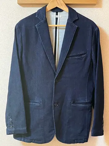 kafika 스트레치 데님 테일러드 자켓 셀비지 적미