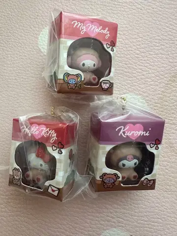 산리오 미니어처 패키지 컬렉션 쿠로미, 마이멜로디, 헬로키티