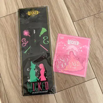 WICKED 러기지 택 & 스티커 세트