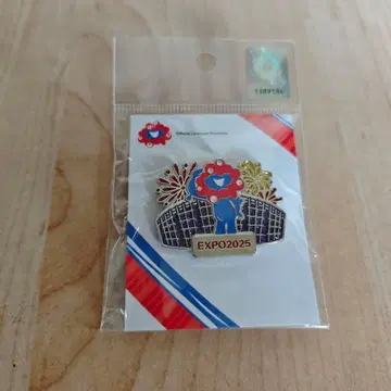 미야쿠미야쿠 대지붕 반지 불꽃놀이 핀 배지 오사카 간사이 만박