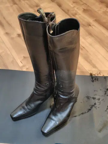 RIZ 롱 부츠 블랙 23cmEE