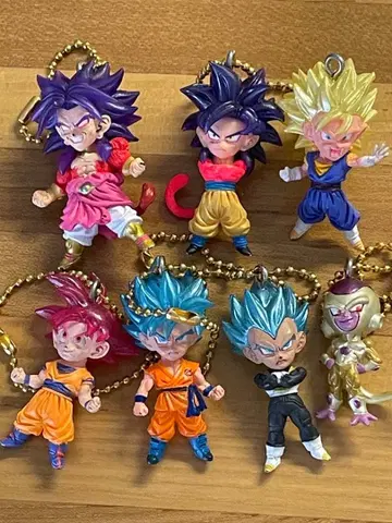 드래곤볼 가챠가챠 키링