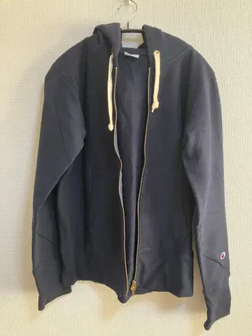 Champion Reverse Weave 후드티 L 네이비