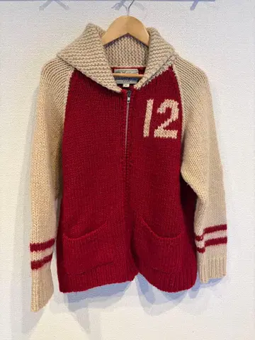 1970년대 Virgin Voyage 남성용 M 카우친 스웨터