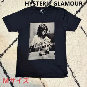 HYSTERIC GLAMOUR 남성용 T셔츠 블랙 M