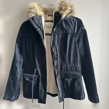 Abercrombie & Fitch 네이비 다운 자켓 M