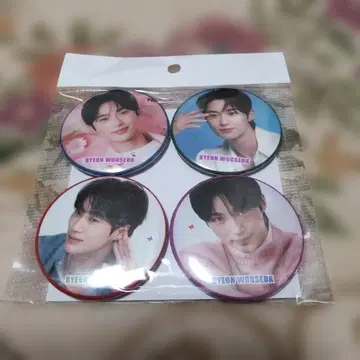 변우석 캔뱃지 4개 세트