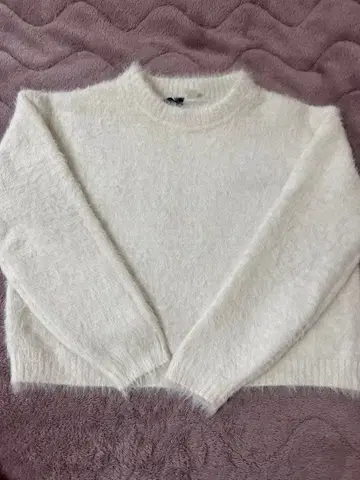 H&M 화이트 니트 스웨터 S 사이즈
