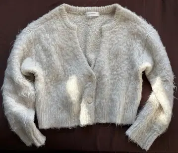 LAGUNAMOON 러그나무 문 포근 가디건