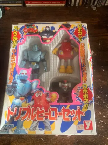 트리플 히어로 세트 소프트 인형 (로보콘 간츠 선생님 로보보스)