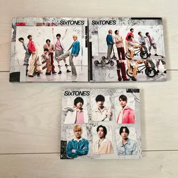 SixTONES 음색 초회반 A, 초회반 B, 일반반 3종 세트