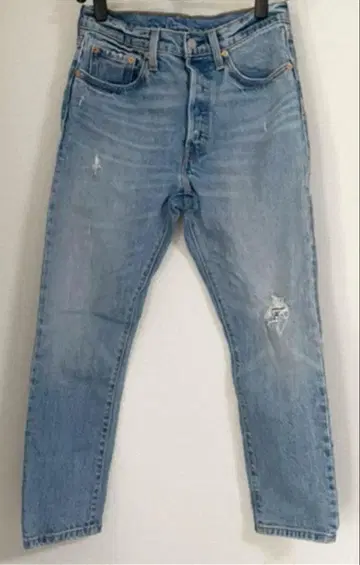 Levi's 501 스트레이트 데님 라이트 블루