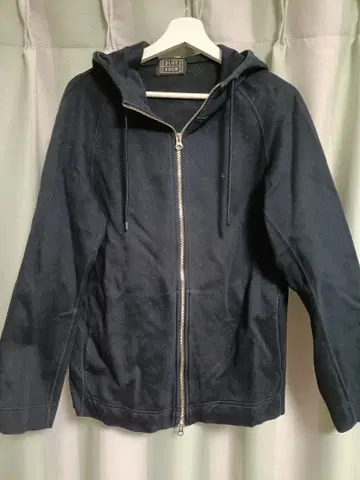 네이비 코튼 100% 후드티 L 사이즈