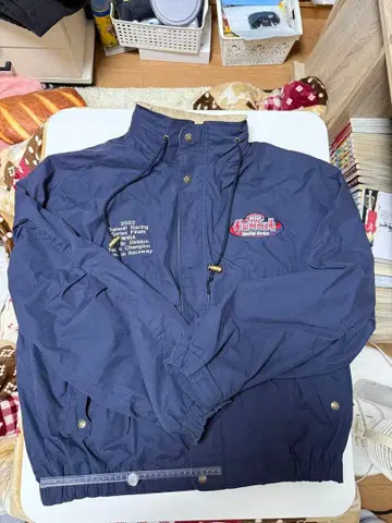 Tri-Mountain XL 네이비 나일론 자켓