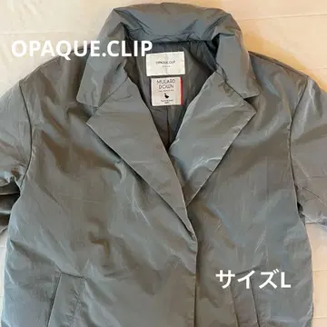 OPAQUE.CLIP 뮬러 다운 롱 코트