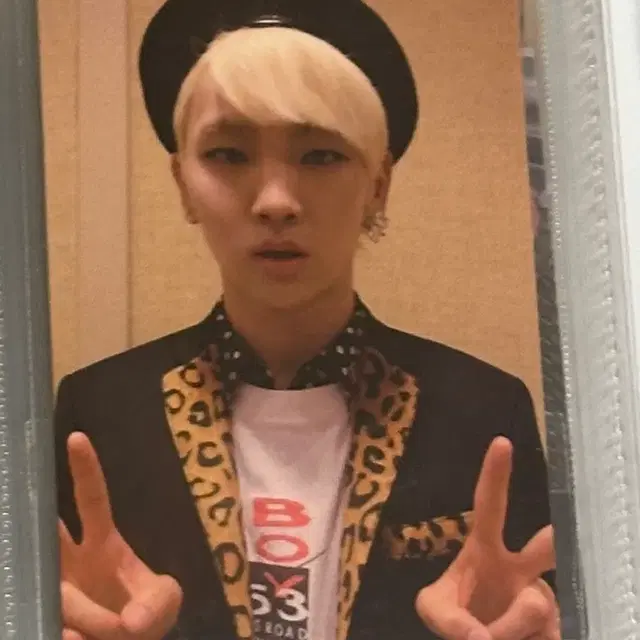 샤이니 키 김기범 미컨어스 포카 앨범misconceptions of us