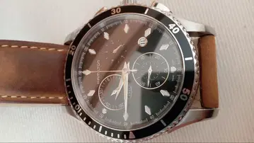 해밀턴 재즈 마스터 쿼츠 크로노그래프 손목시계