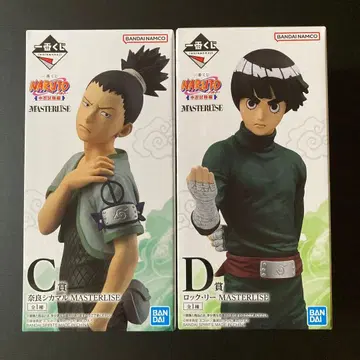 NARUTO 제일복권 C상 시카마루 D상 락 리 피규어 세트