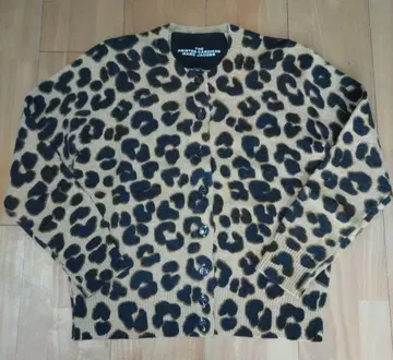 마크 제이콥스 레오파드 무늬 가디건 XS