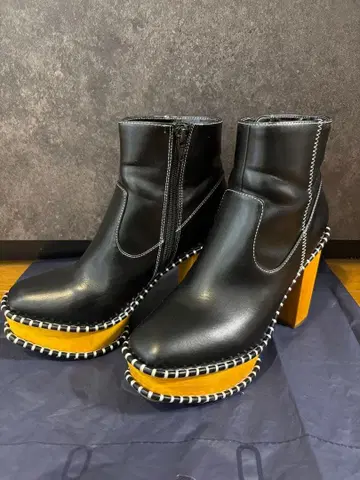 SLY 우드 밑창 부츠 M 사이즈