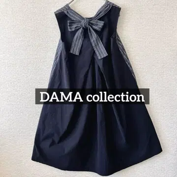 [ DAMA collection ] 슬리브리스 원피스 백리본