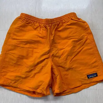patagonia 오렌지 숏팬츠 XS