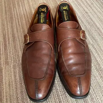 HIROKAWA SCOTCH GRAIN 브라운 신발