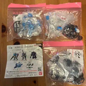 BANDAI 모빌슈트 앙상블 073, 075, 076 3종류 세트